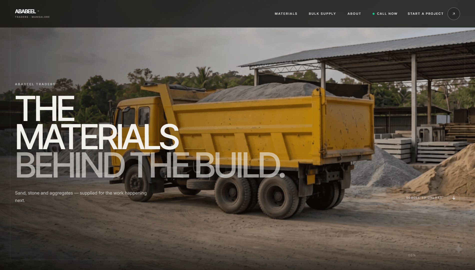 Ababeel Traders website